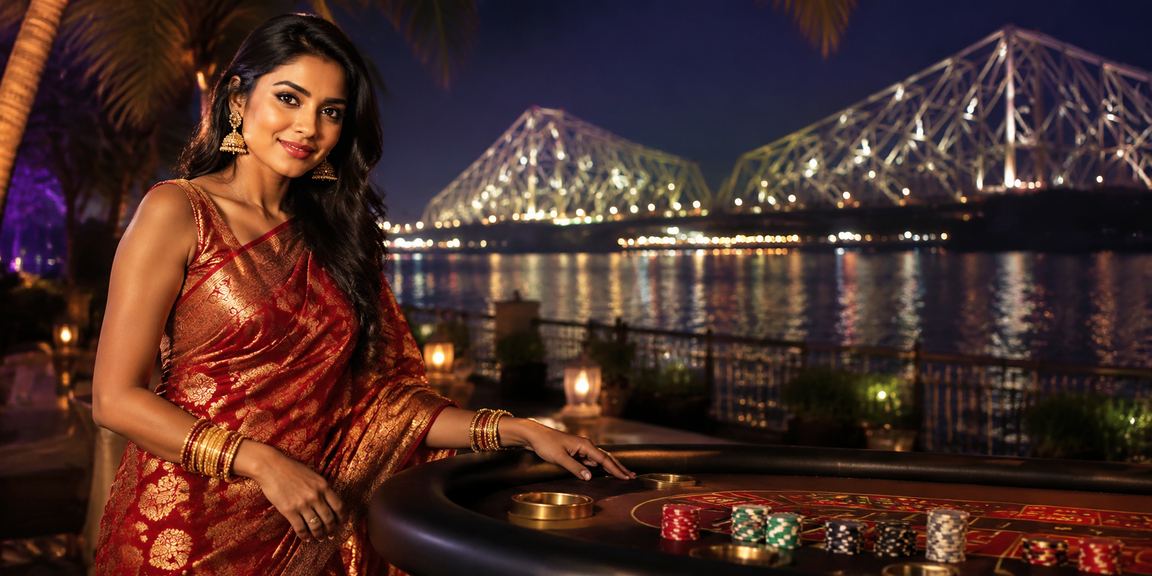 Young Indian woman browsing registration bonus offers in Kolkata
